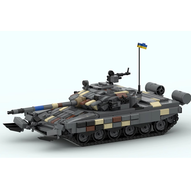 T-72AV Main Battle Tank Blocks - Lego Compatible Military Tank ulasan dan harga