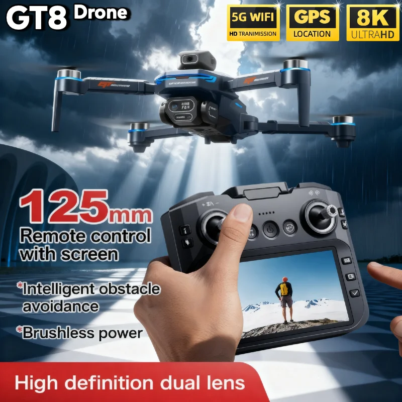 HOT For LSRC GT8 Drone 4K Prof - Fpv Brushless Rc Drone 4K ulasan dan harga