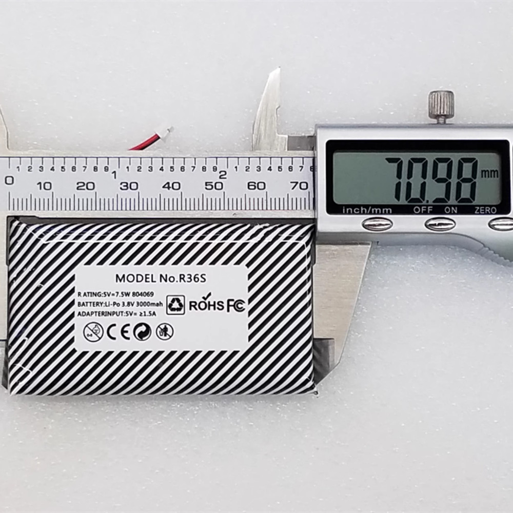 804169 Lithium Polymer Battery - Retro Handheld Game Console R36S ulasan dan harga
