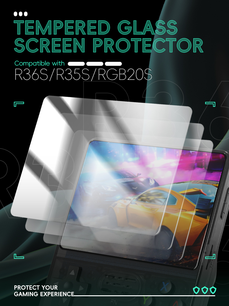 DATA FROG R36S Screen Protecto - Retro Handheld Game Console R36S ulasan dan harga