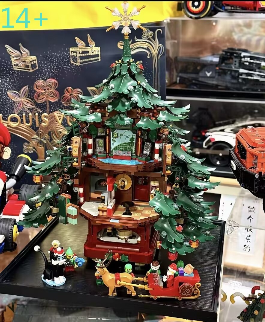 The Cheapest 3171PCS  Christma - Building Blocks ulasan dan harga