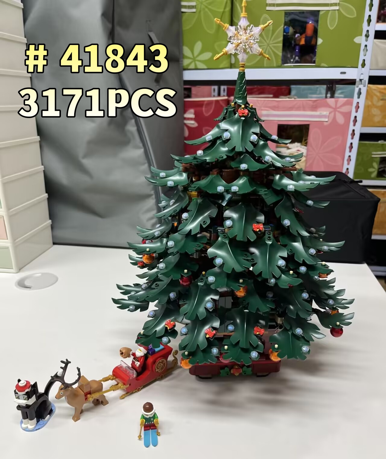 The Cheapest 3171PCS  Christma - Building Blocks ulasan dan harga