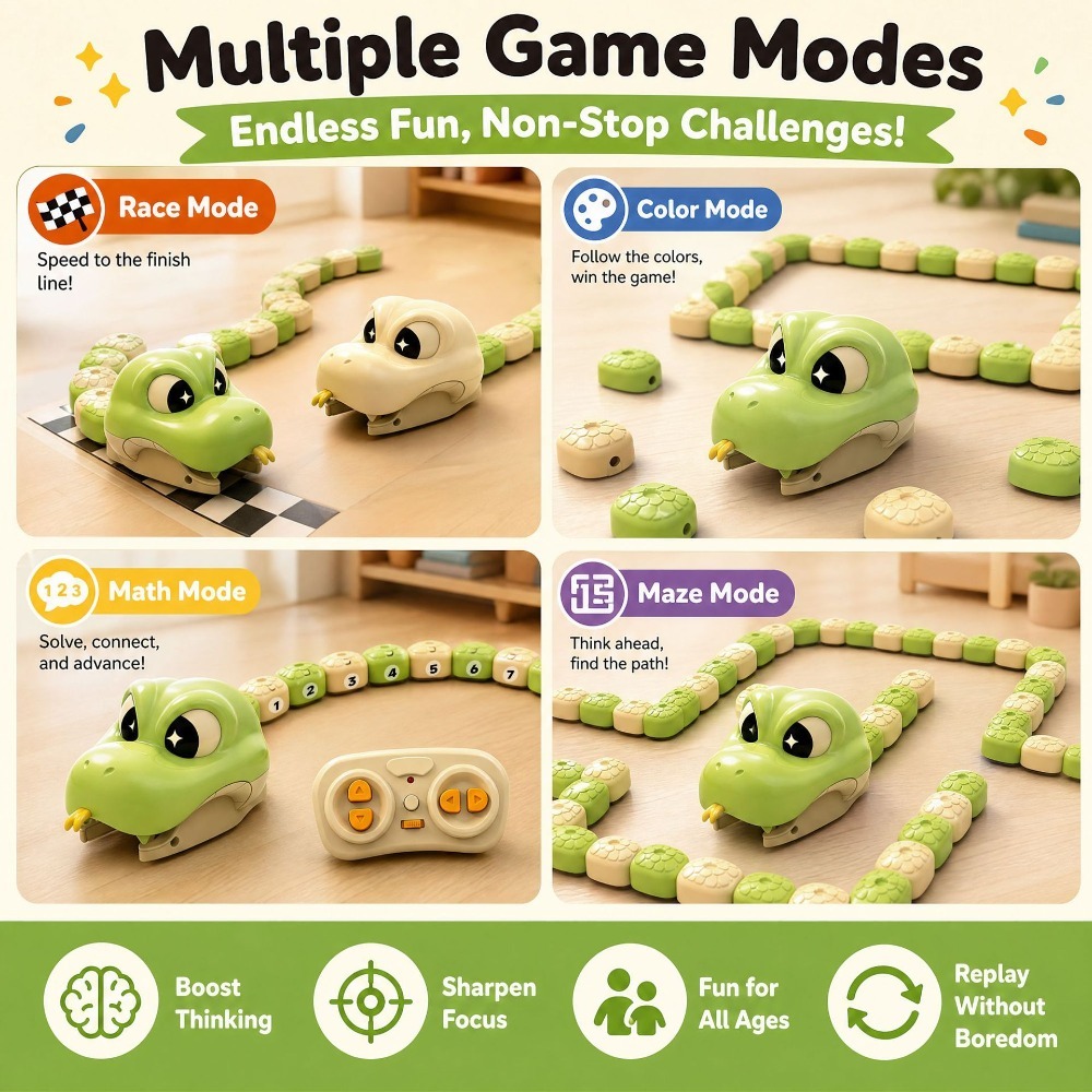 Remote Controlled Greedy Snake - Remote Control Toys ulasan dan harga